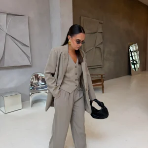 Ensemble 3 pièces MELANA taupe (EC1632)