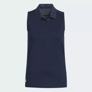 Adidas Golf Polo Sans manche Femme Conavy