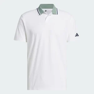 Adidas Polo BEYOND TWISTKNIT blanc