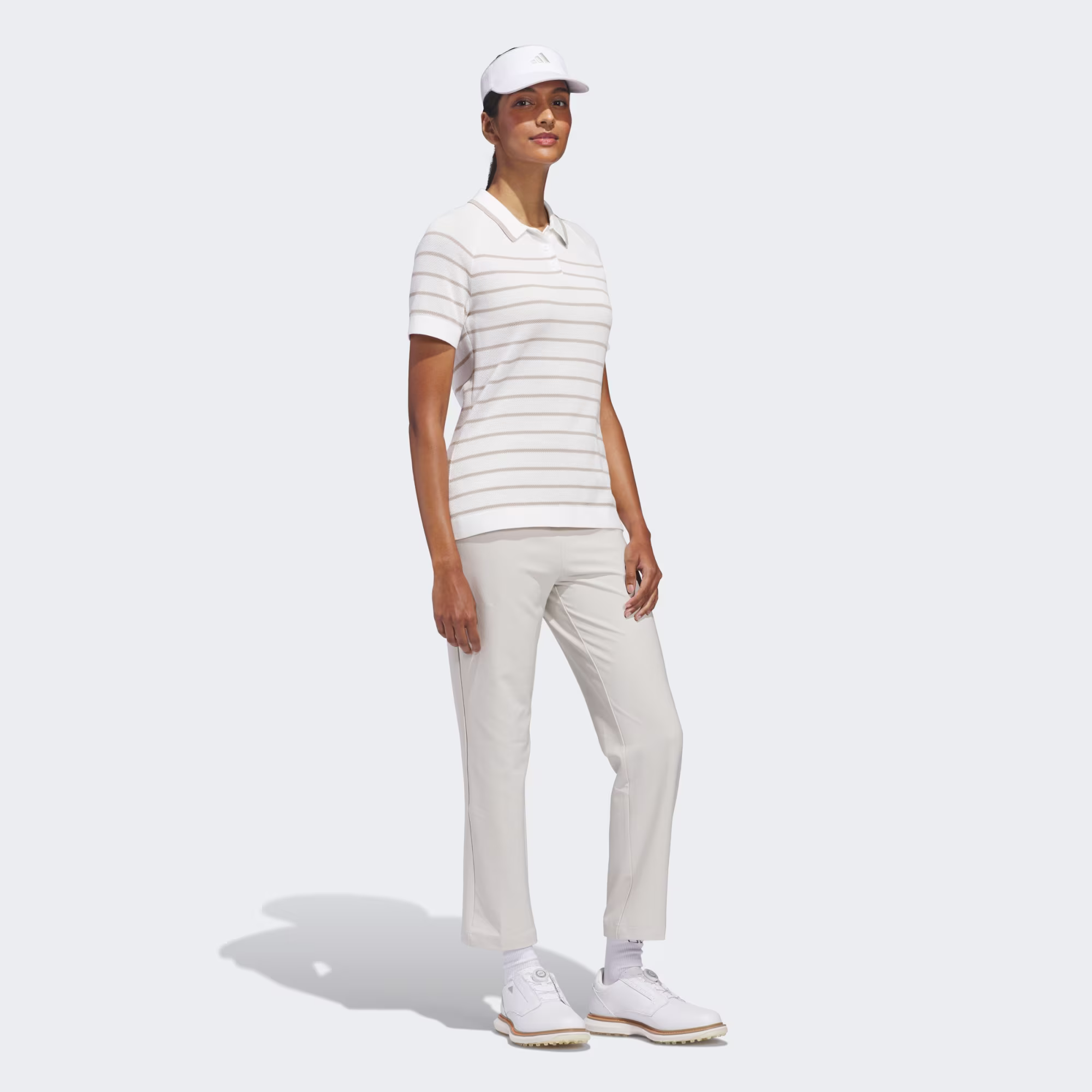 Adidas Polo de golf Maille rayé Ultimate365+ – Image 3