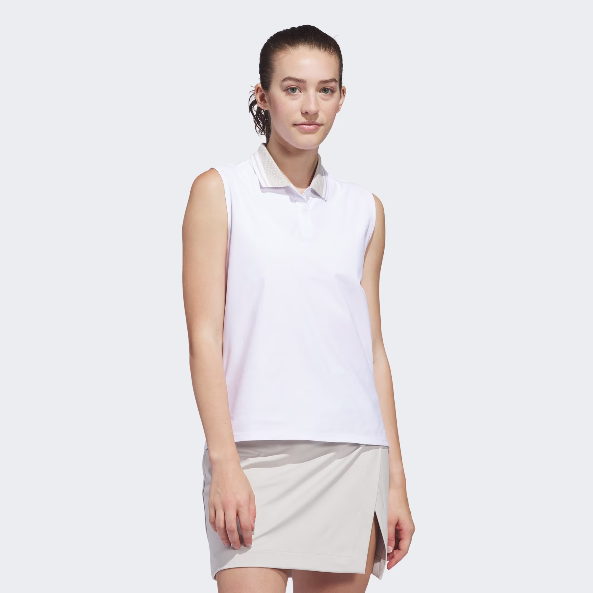 Adidas Polo de golf sans manche TWISTKNIT BEYOND THE COURSE