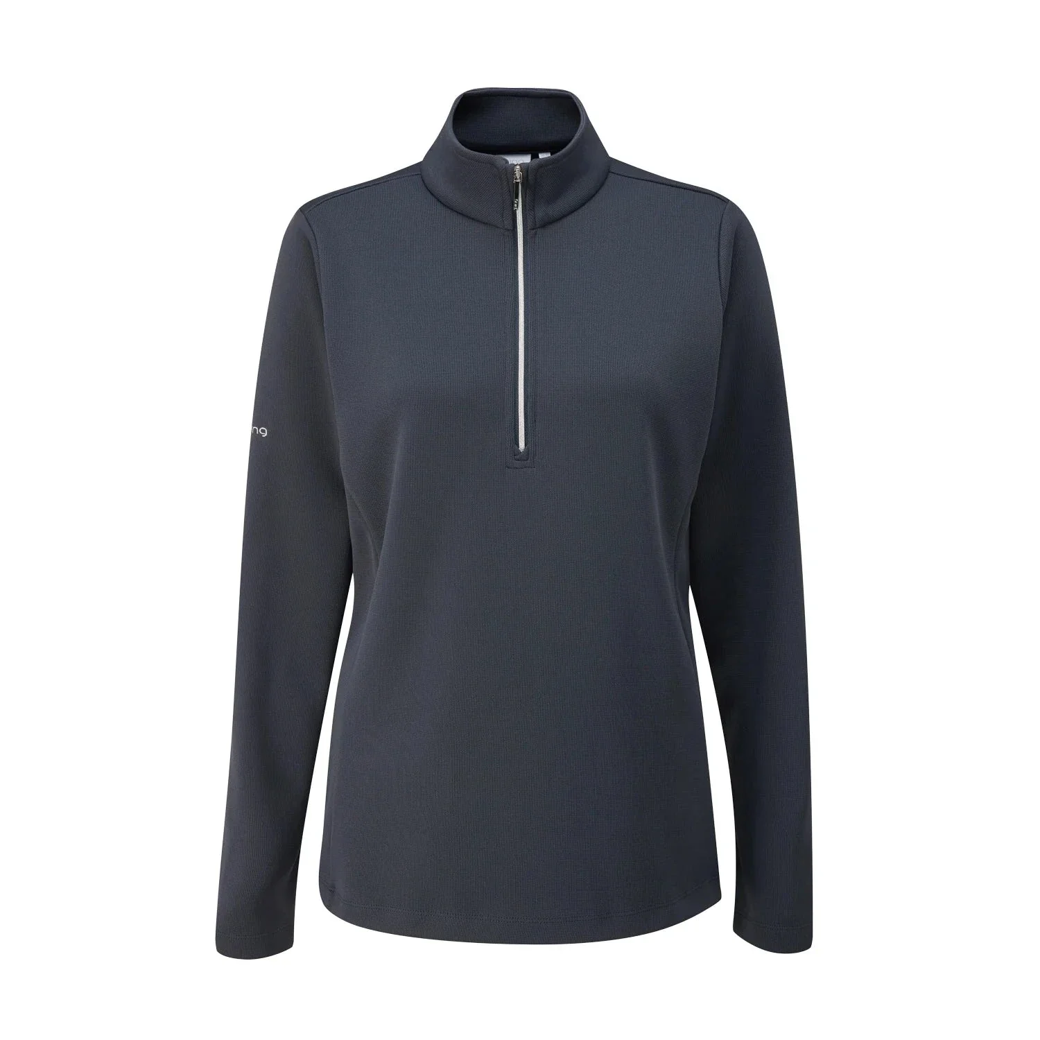 Ping Pull 1/4 Zip midlayer Lyla Navy