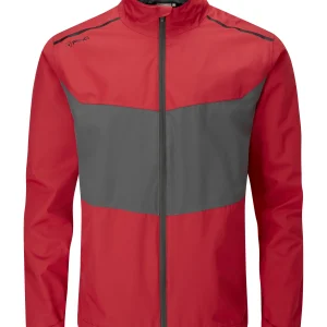Ping Veste de pluie Downton rouge anthracite