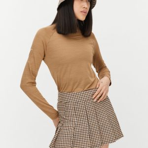 Rohnisch Jupe Mid Pleat Brown
