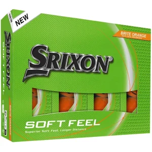 Srixon Balles Soft Feel Brite Orange (boite de 12 balles) New 2025