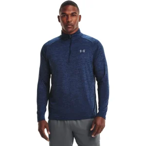 Under Armour Pull de golf 1/2 zip UA Tech 2.0 Bleu Marine